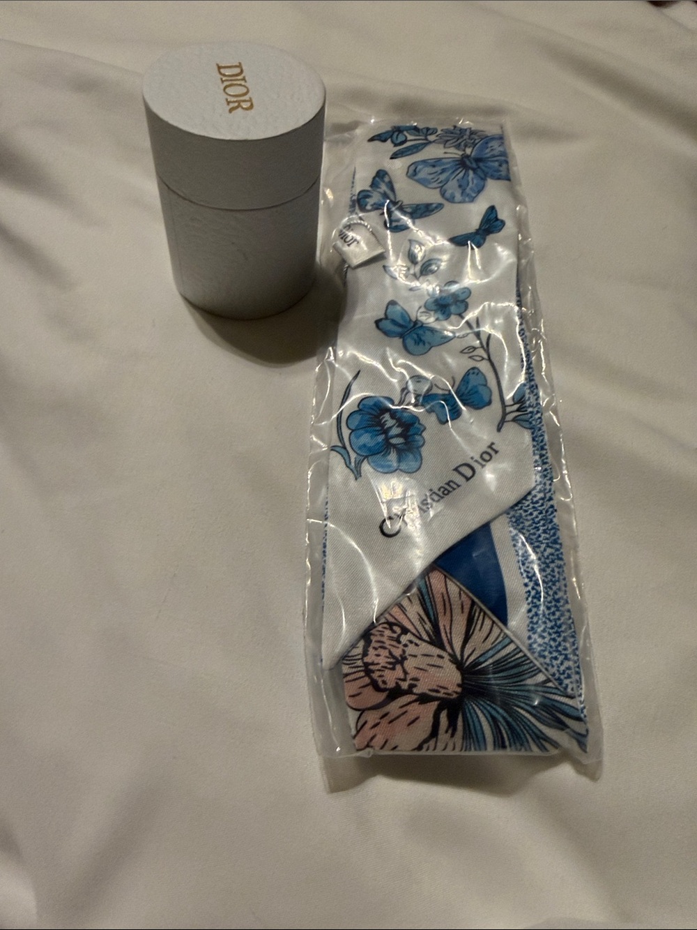 Christian Dior Floral Mitzah Silk Scarf – New in Packaging